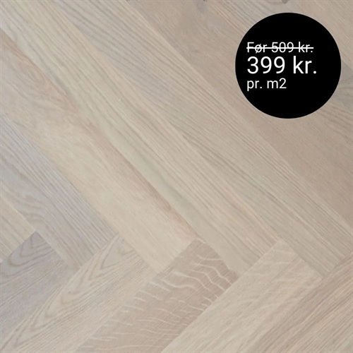 Sildebensparket - Avantgarde 13x70x490 Rubio Mist Olie - 35,68 m2