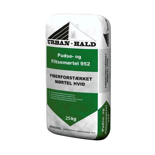 Pudse- og Filtsemørtel 952 Hvid 25 kg