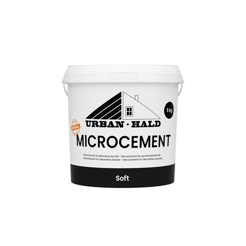5 kg spand med færdigblandet Microcement Soft