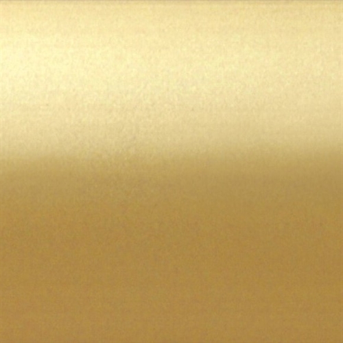 Mat aluminium med guld finish