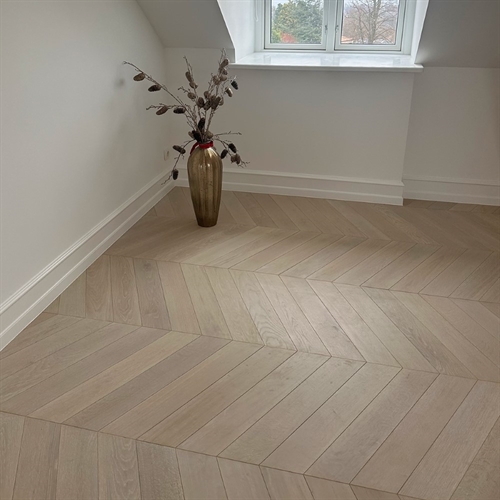 Chevron - Natur - 100x900 - Rubio Mist Olie