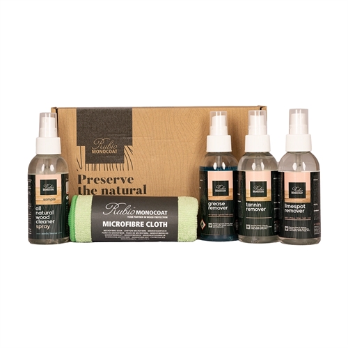 Pletfjerner til træ - Rubio Monocoat Stain Remover Set