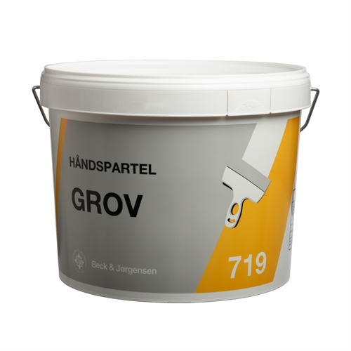 B&J 719 Håndspartel Grov spand med 10 L