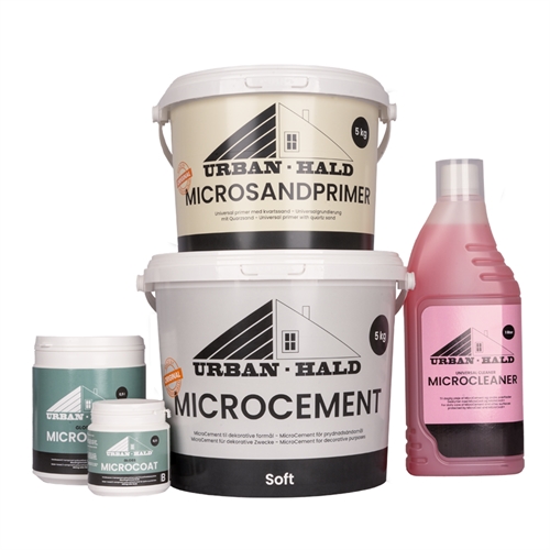 MicroCement Bordplade Kit 4 m2 + GRATIS MicroCleaner