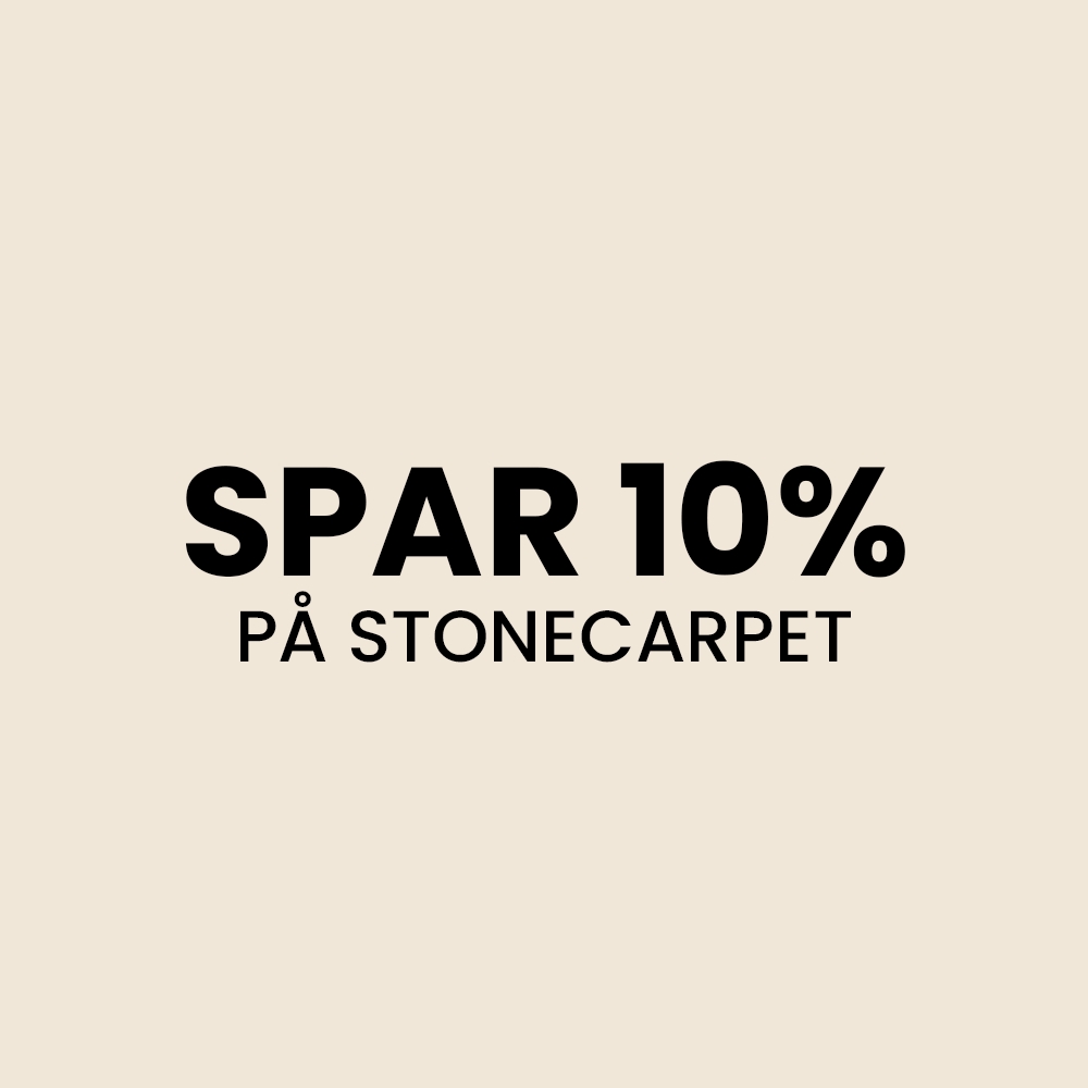 10% på stonecarpet